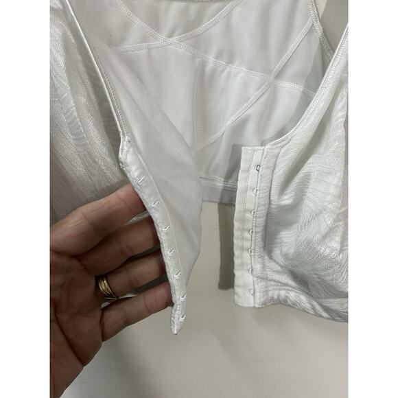 Vintage Playtex Full Figure Unpadded Lace White Bra E525‎ Size 44DD Sexy - Picture 7 of 8